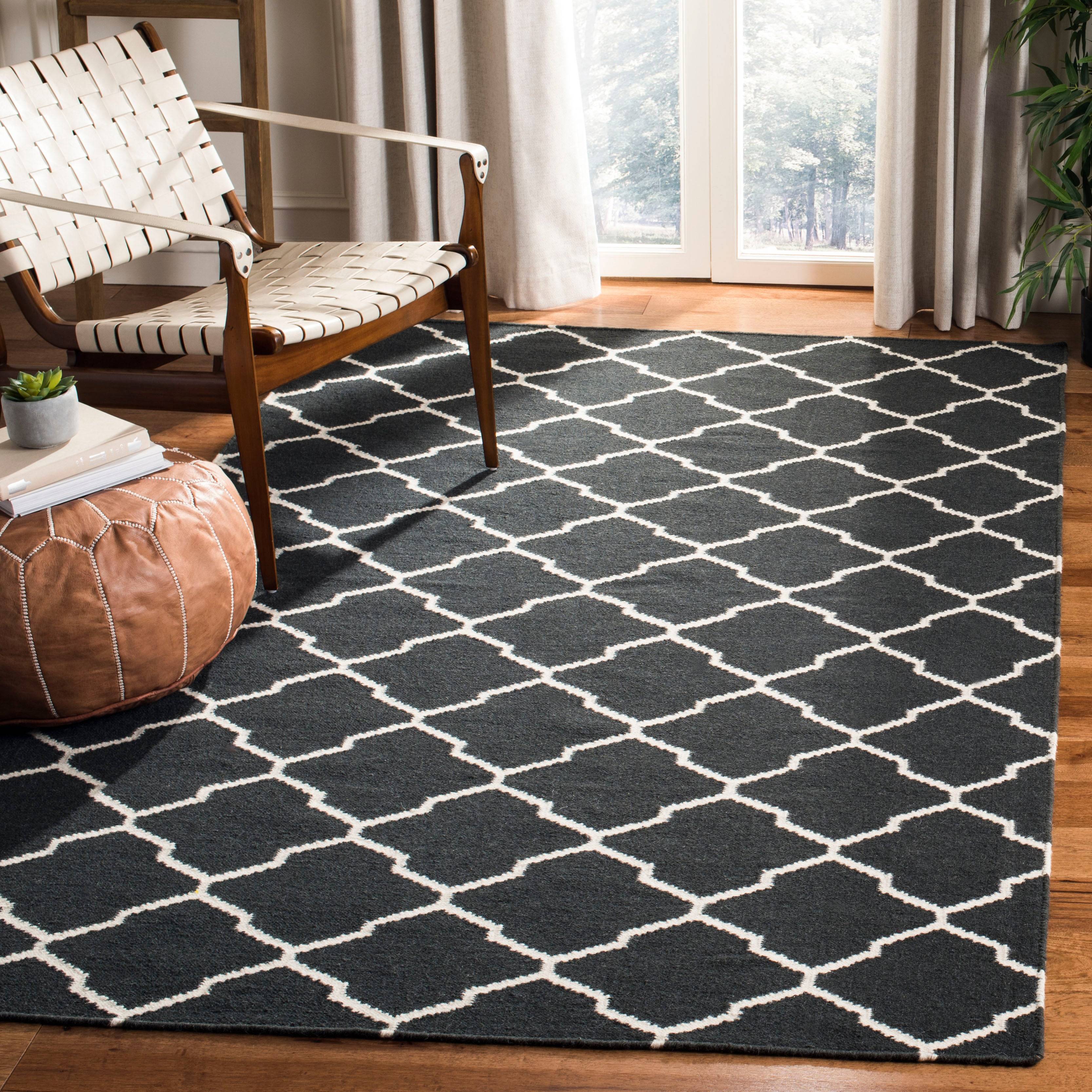 Safavieh Handmade Flatweave Dhurries Randi Moroccan Wool Rug Brown