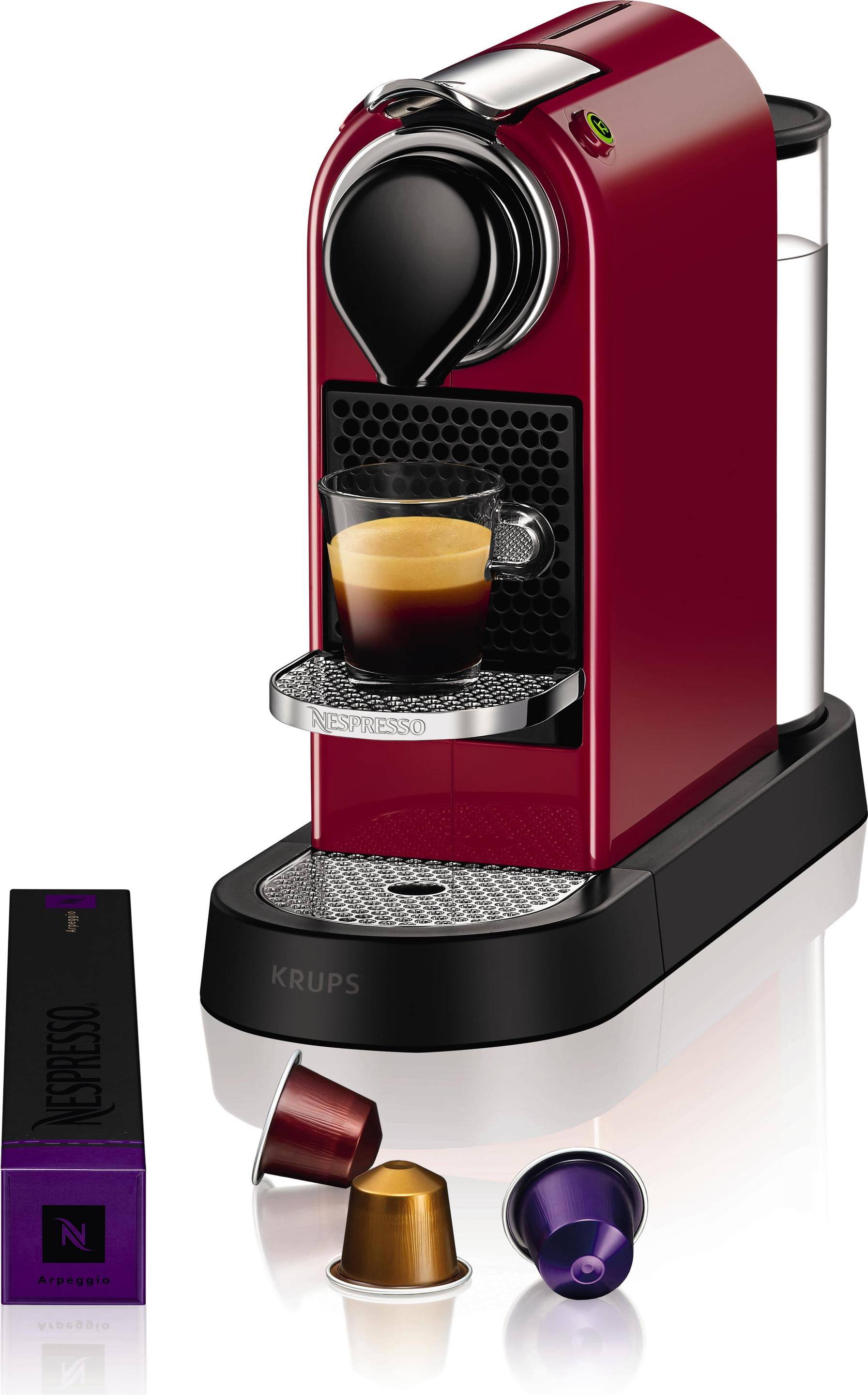 Nespresso citiz Krups Nespresso Citiz Machine À Café Capsules Rouge