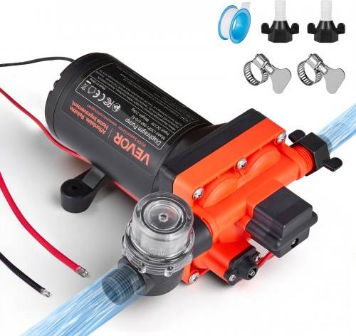 Vattenpump 12v VEVOR RV Vattenpump 12V DC 6 GPM