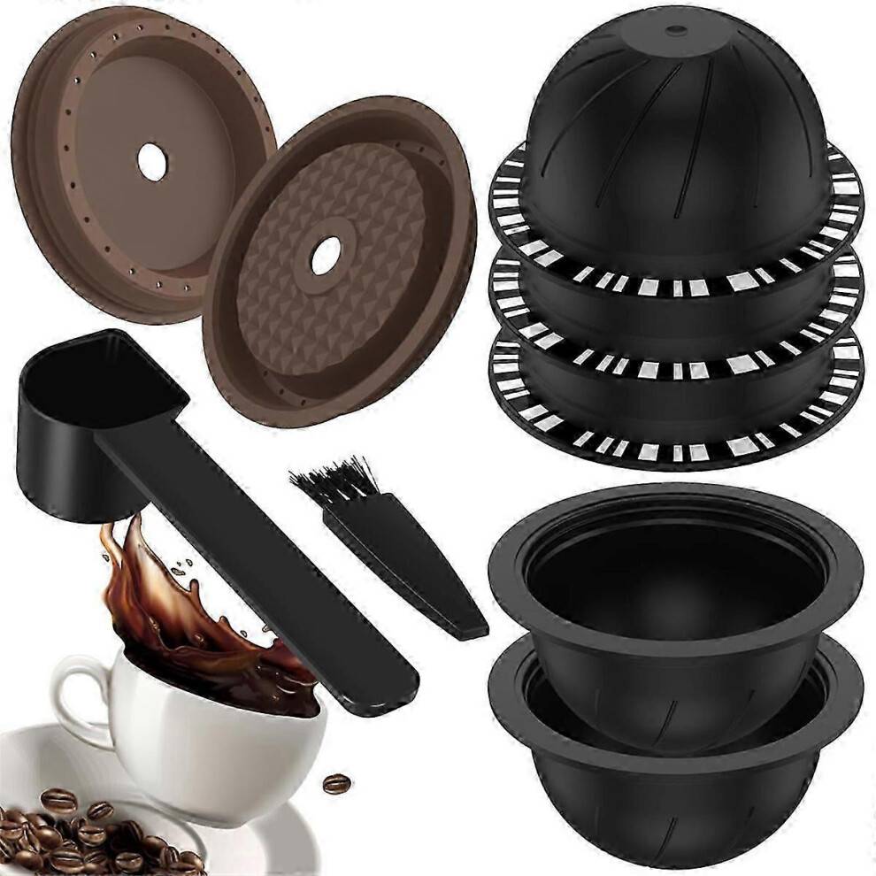 Nespresso vertuo black 5Pcs Reusable Vertuo Pods Nespresso Machine