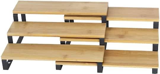 Nex 3-Tier Expandable Step Spice Rack Set