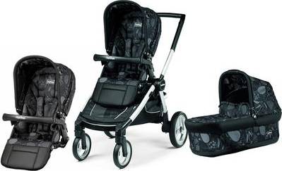 Double baby stroller Peg-Pérego Team Double Stroller Universo