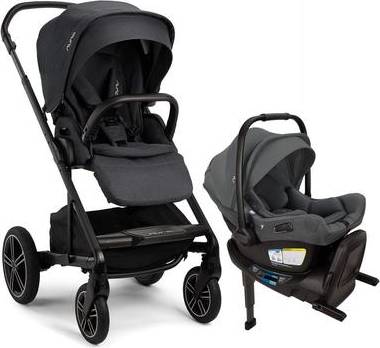 Nuna MIXX Next Magnetic Buckle PIPA Aire RX Travel System