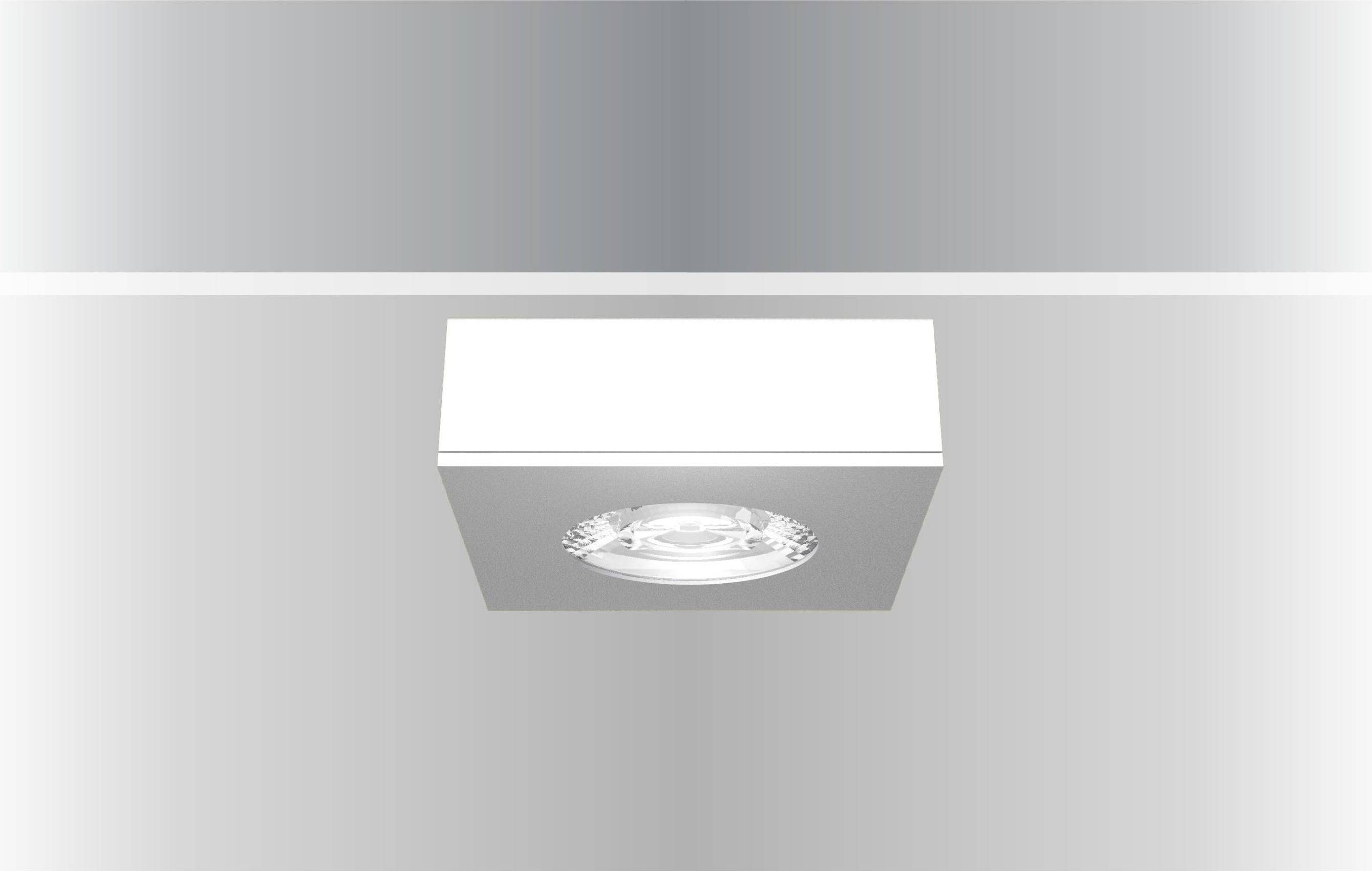 Synergy21 LED Infälld Spot Vit Kvadratisk Spotlight