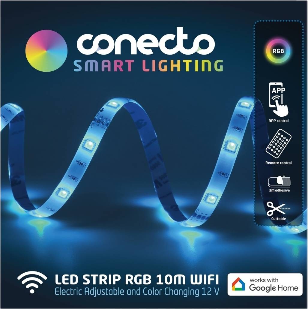 Conecto RGB LED-list 10 m