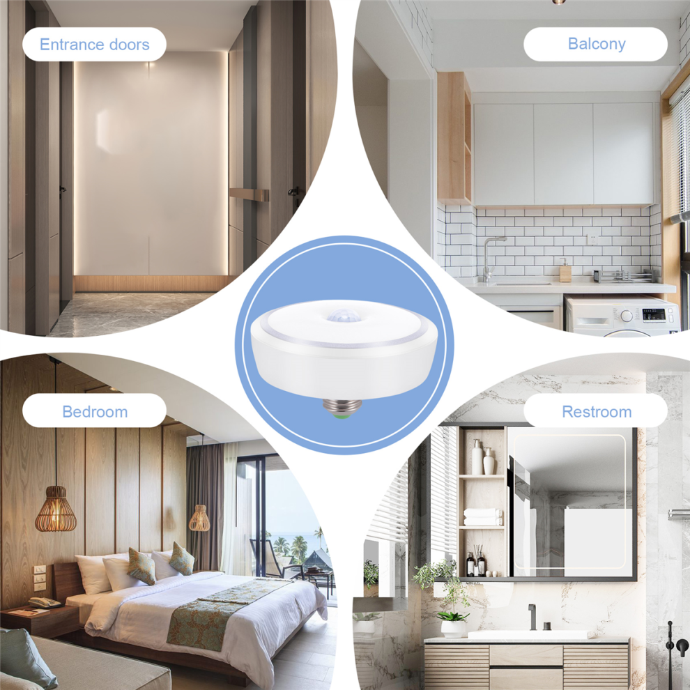 Motion sensor light bulb 15W Motion Sensor Light Bulb