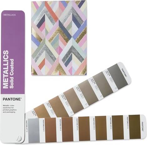 Pantone Metallics Coated Color Guide 655 Colors