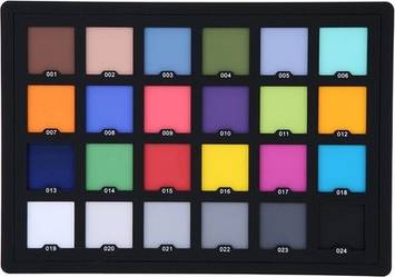 Sodial 24 Color Card Test For Digital Color Balancing