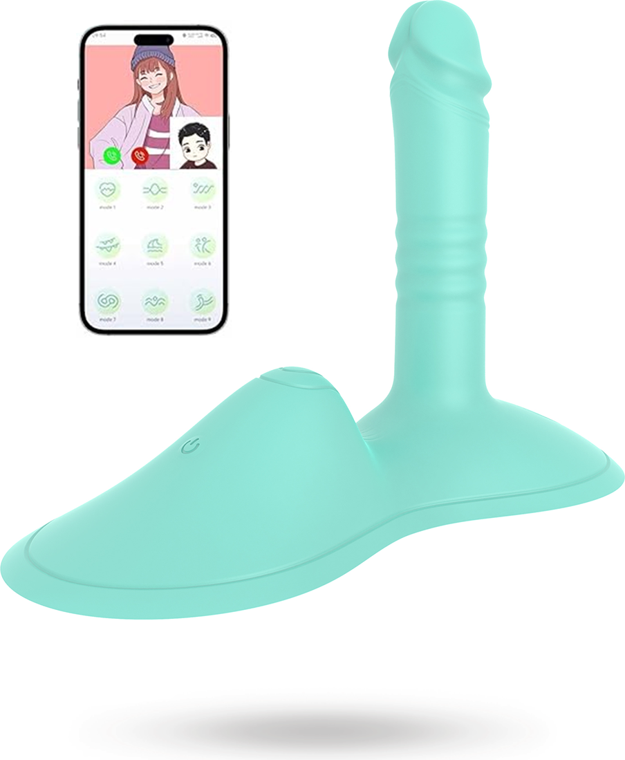 Sustainable Pleasure Sit Ride Vibrator With App Control