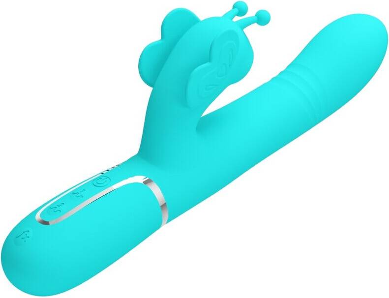 Butterfly vibrator Sex Toys Pretty Love Multifunction Rabbit Vibrator 4 In 1