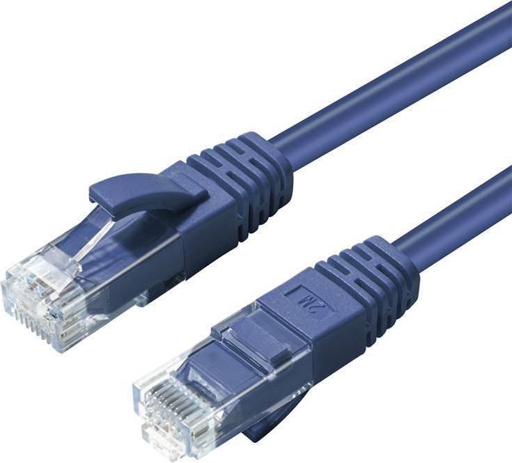 MicroConnect Patch Kabel RJ-45 to RJ-45 Hane 30 cm Blue LSZH