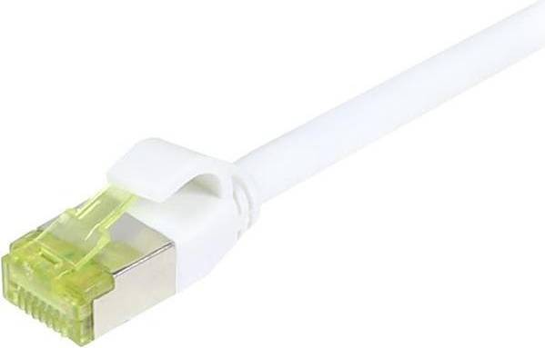 Synergy21 Patchkabel RJ45 CAT6A 2m Vit SFTP Slimline Rund 2m