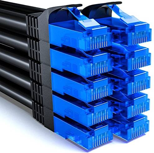 Lan cable DeleyCON CAT6 U-UTP RJ45 Cat-6 LAN Cable Patch Set