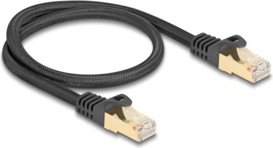 DeLock RJ45 Netværkskabel Cat 6a SFTP 0.5 m