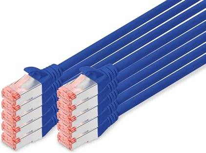 Digitus Professional Patch Cable RJ-45 to Han to RJ-45 Han 0.5m