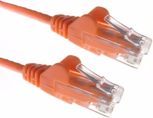 Orange RJ45 Cat5e Snagless UTP Ethernet Network LAN Patch Cable