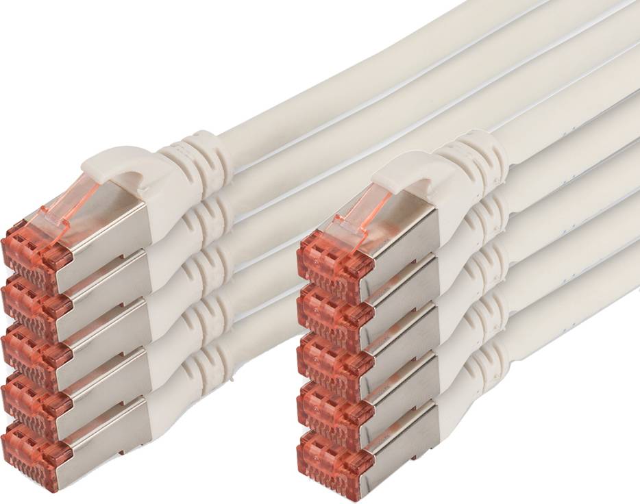 Digitus Patchkabel RJ-45 to RJ-45 Han 25 cm Cat 6e