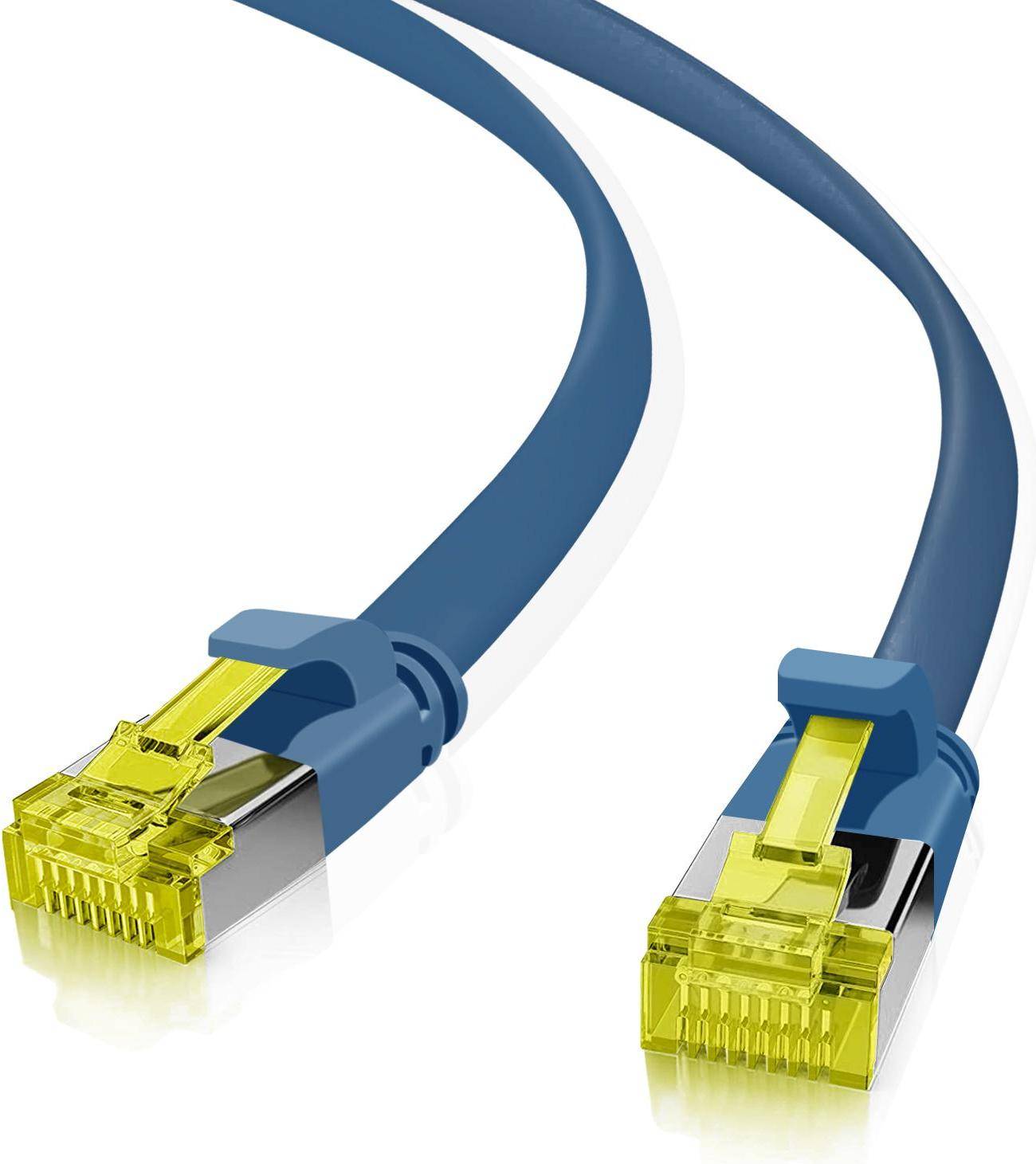 Helos Cat 6a Ultraflat U FTP RJ45 Patchkabel 2m