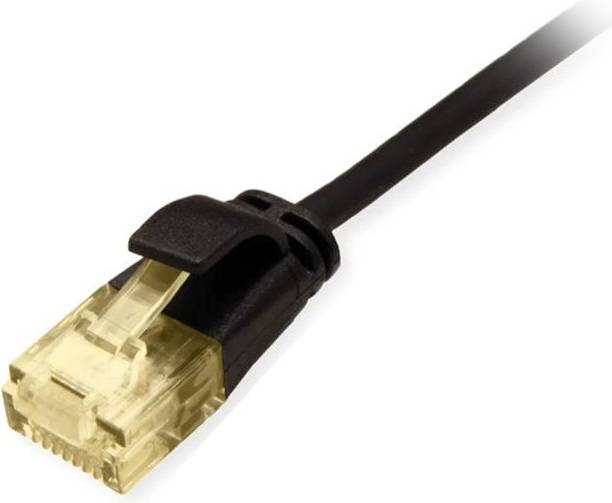 Equip Cat6a U/UTP Slim RJ45 patchkabel 1.5 m sort