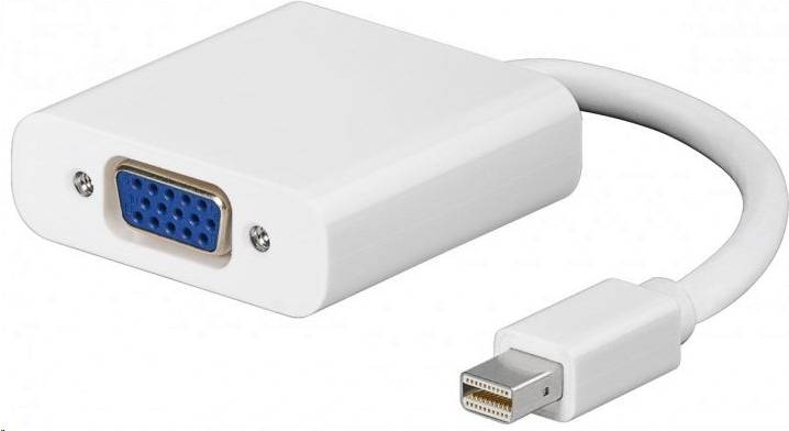 LogiLink Mini DP Han Til VGA Hun Adapter 0.1m