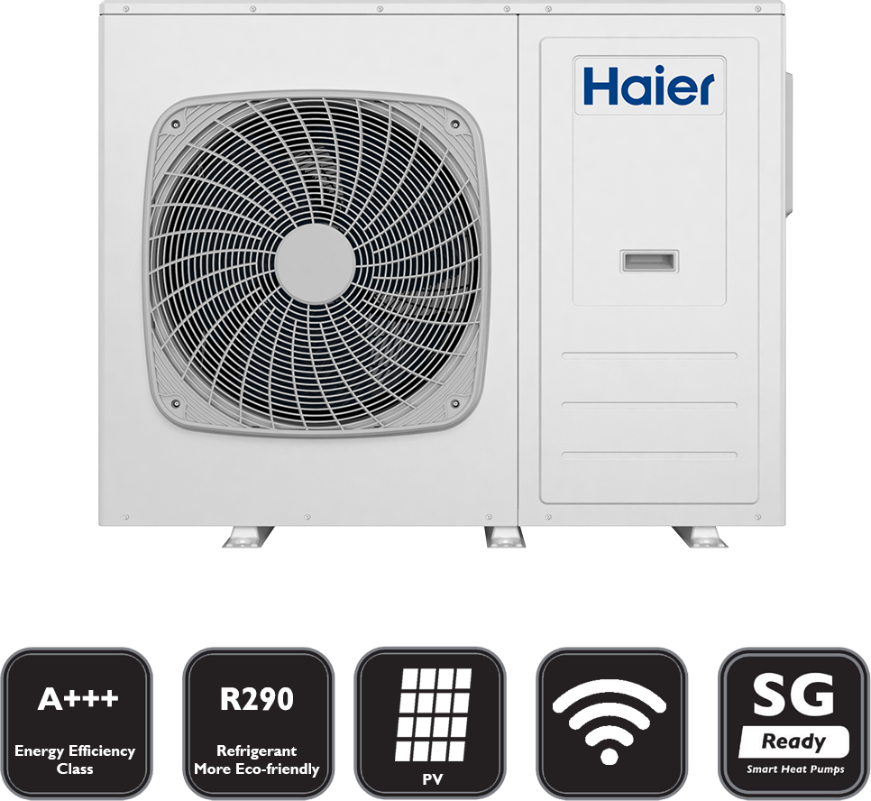 Haier 8KW Heatpump Refrigerant R290