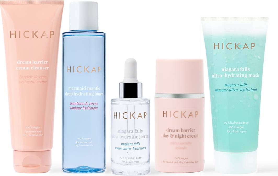 Hickap set Hickap The Complete Routine Sensitive Dry