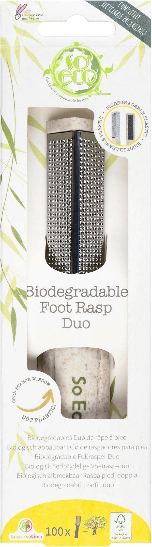 So Eco Biodegradable Two Sided Foot Rasp