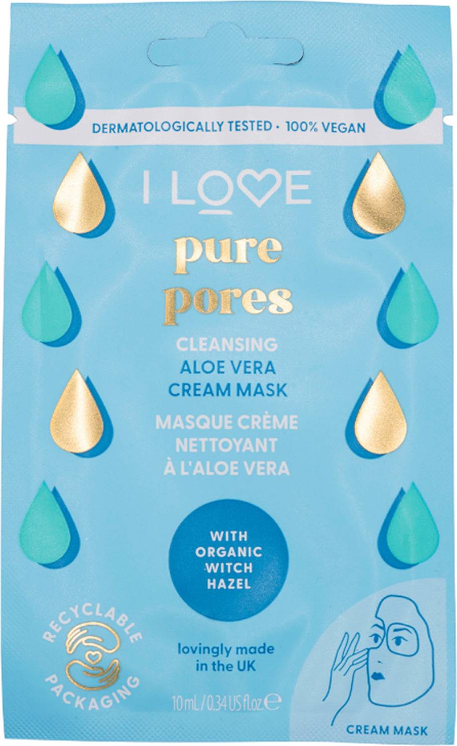 I love... Face Mask Pure Pores 10ml