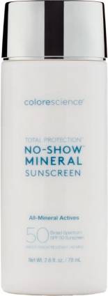 Mineral sunscreen Colorescience Total Protection SPF 50 Mineral Sunscreen