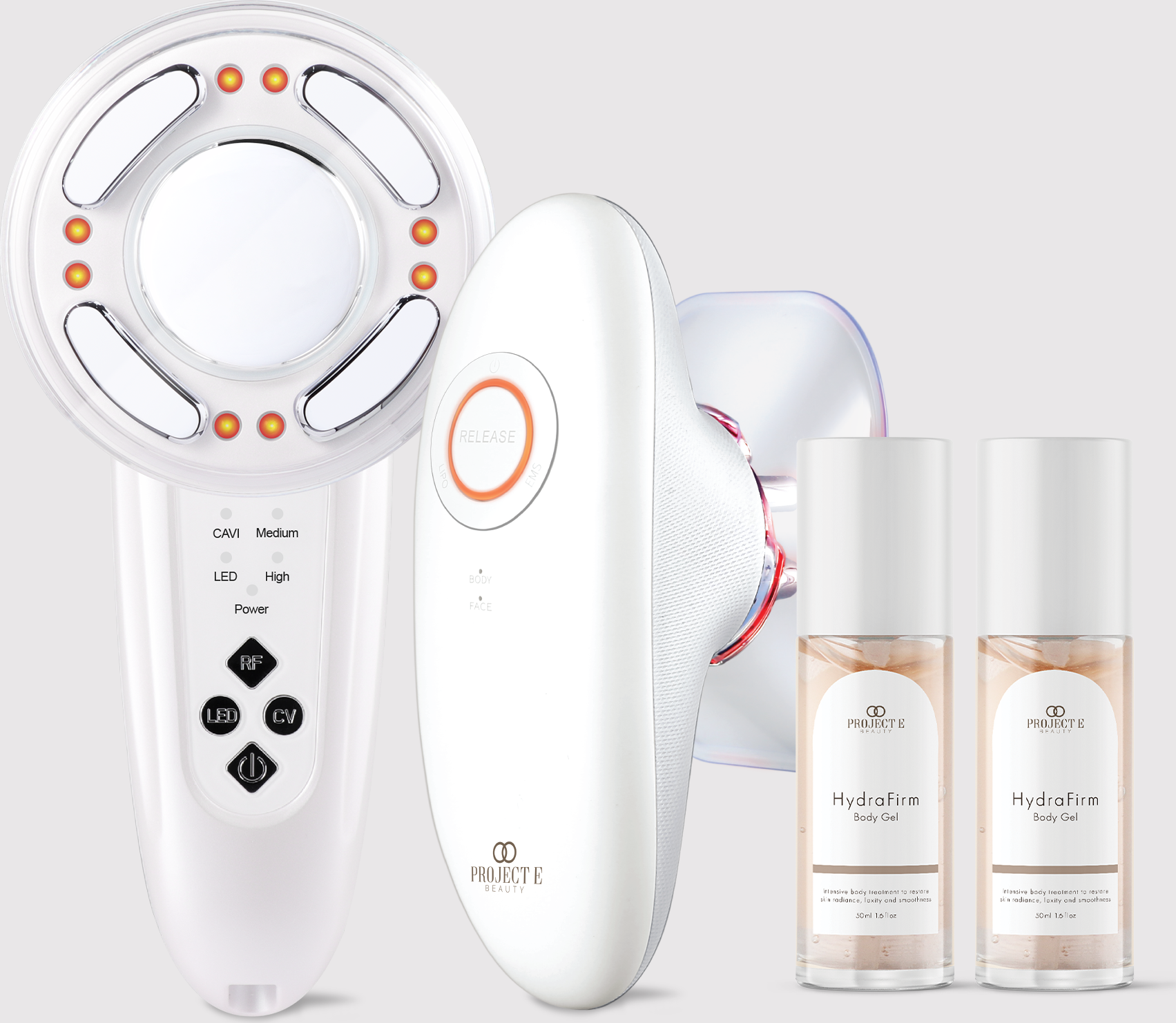 Project E Beauty LED RF System Tech Sculpting Set