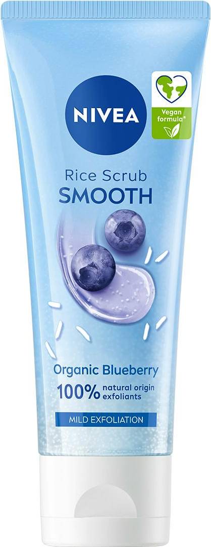 Nivea Smooth Rice Scrub Blueberry 75 ml 75ml