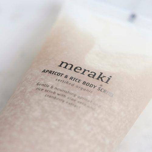 Meraki Body Scrub Abrikos Ris