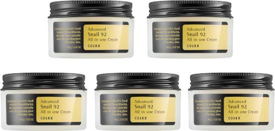 Cosrx Advanced Snail 92 All In One Cream 5ea Set Black