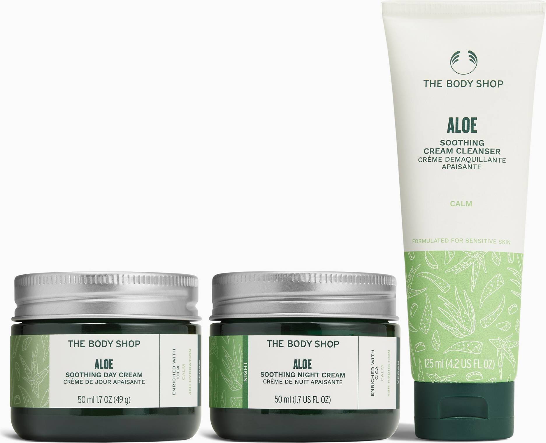The Body Shop Soothing Day Night Routine
