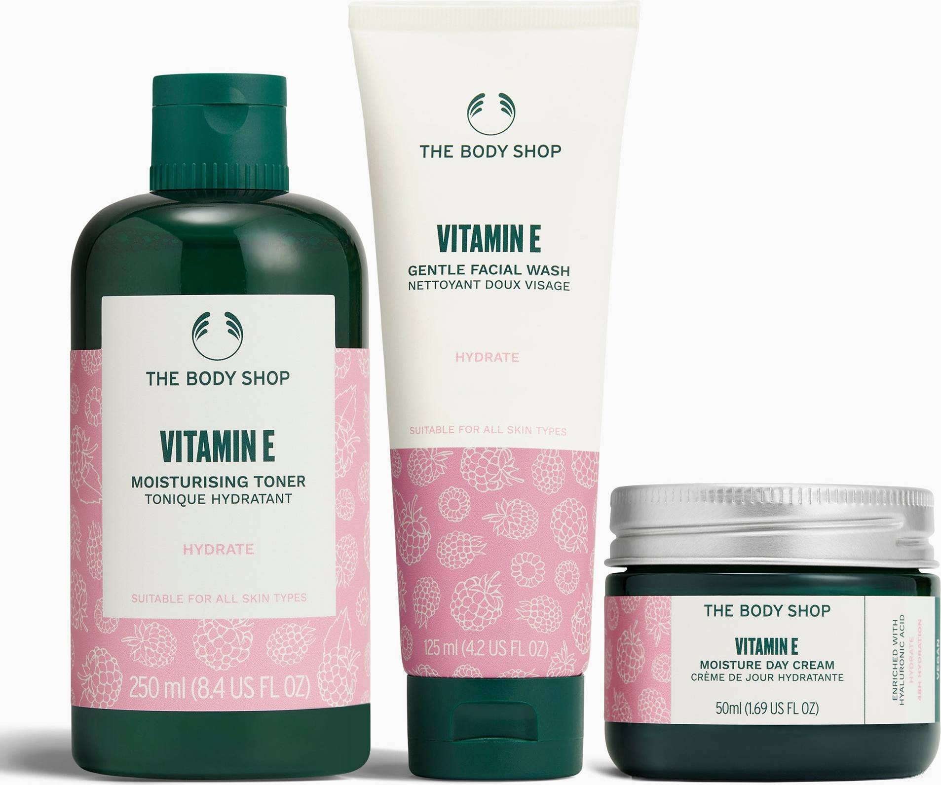 The Body Shop Hydrating Skincare Routine