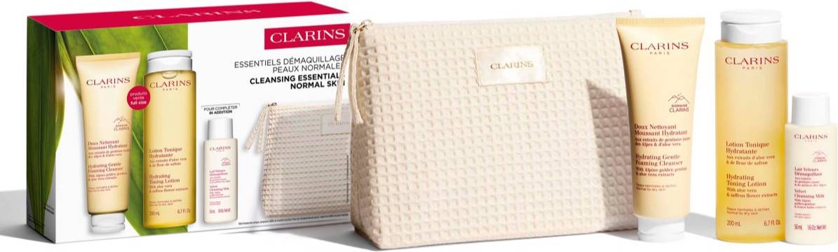 Clarins Cleansing Essentials Normal Skin Gift Set