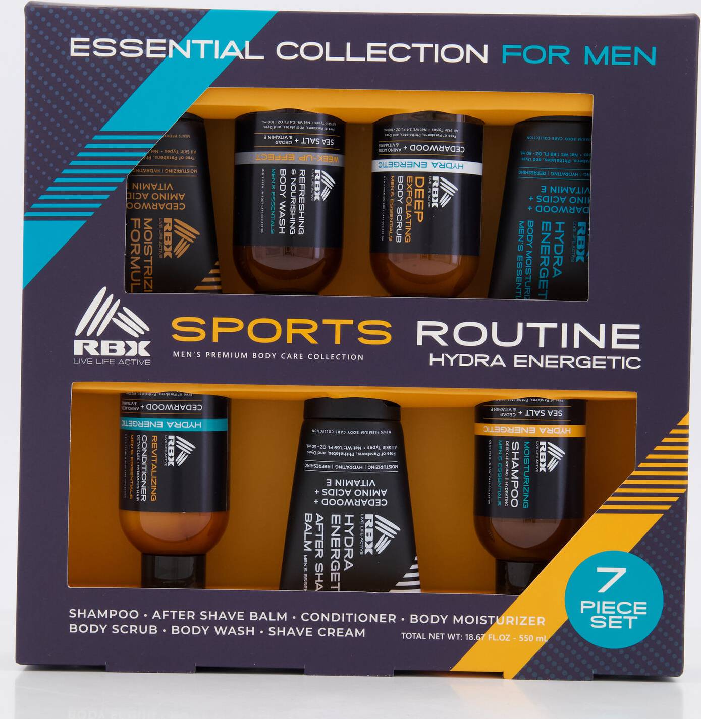 RBX Sports Routine Essential Collection Gift Set