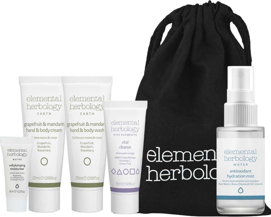Elemental Herbology Spa Ritual Travel Set