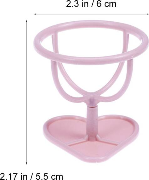 VILLCASE Multi-Color Makeup Sponge Storage Shelf Powder Puff Drying Stand