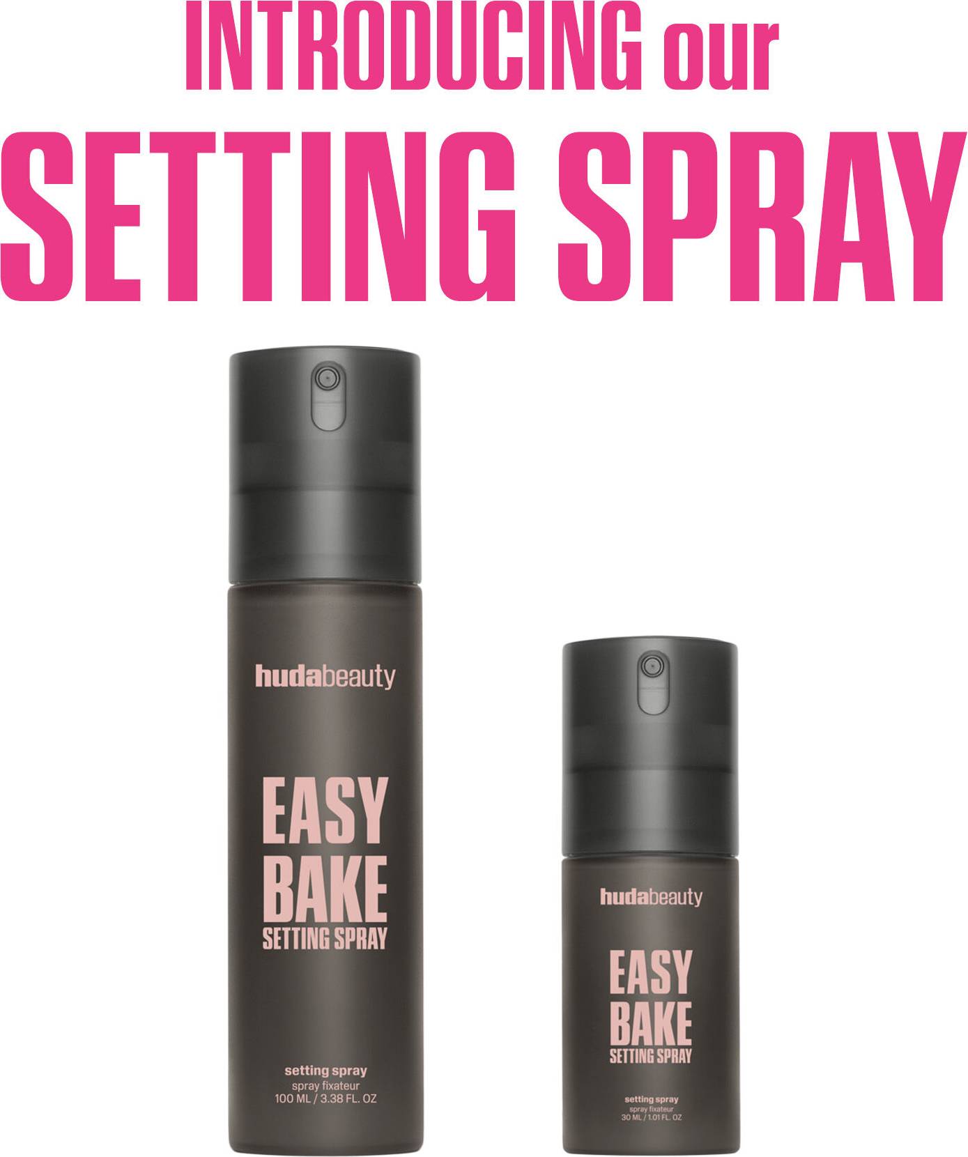 Huda Huda Beauty Full Size Mini Setting Spray Kit