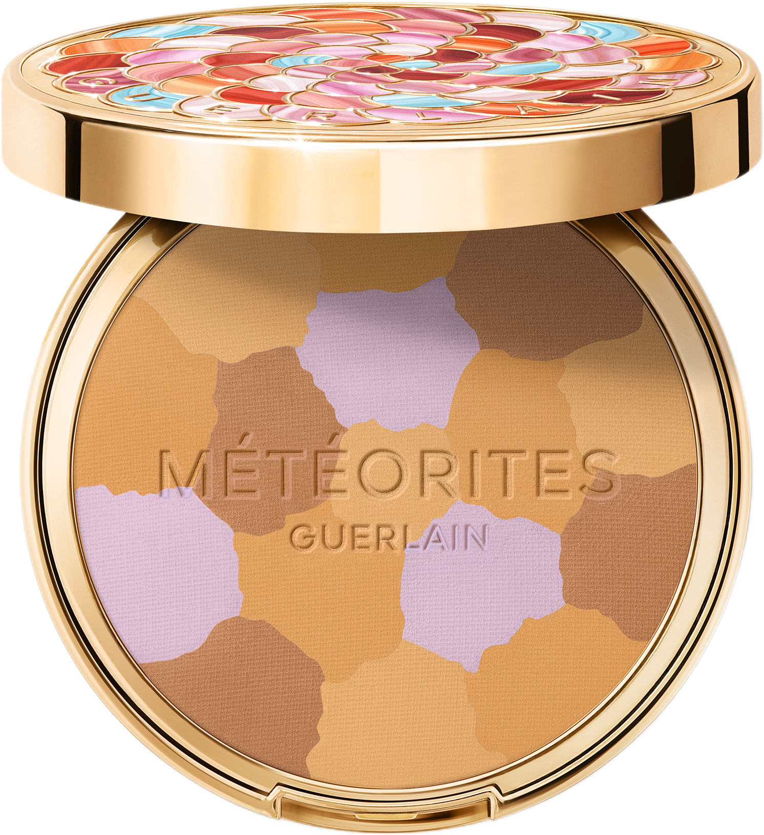 Guerlain Meteorites Compact Mattifying Setting Pressed Powder - Multi