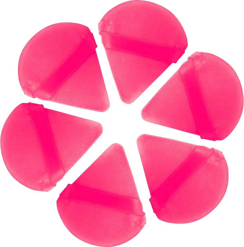 Powder Puff Triangle 6 Kpl