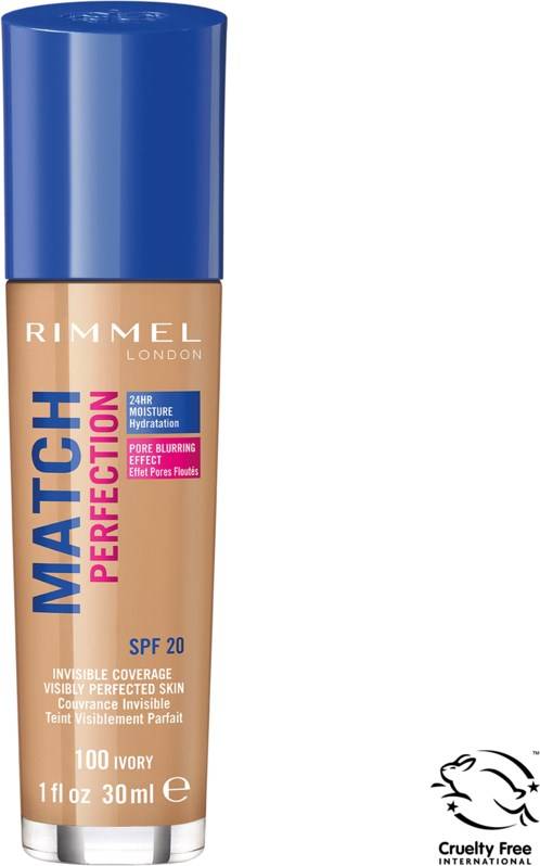 Rimmel Match Perfection Liquid Foundation Ivory