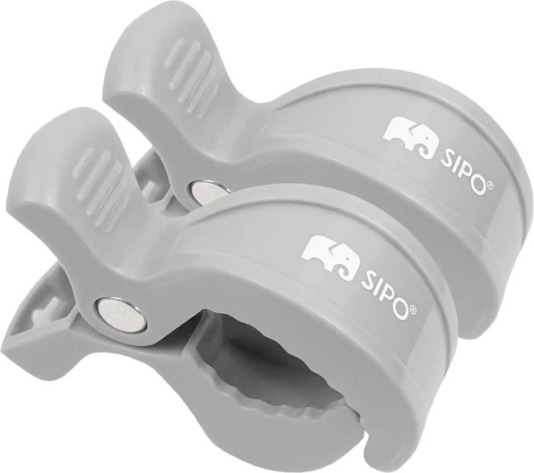 Multifunction Clips Pram Grey 2 Pieces
