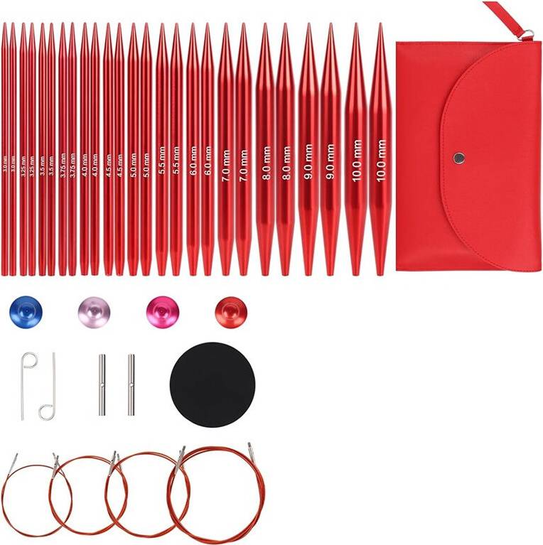 Circular knitting needles Interchangeable Circular Knitting Needles Set