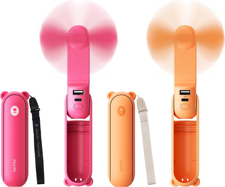 F8 Portable Handheld Mini Fan 3 In 1