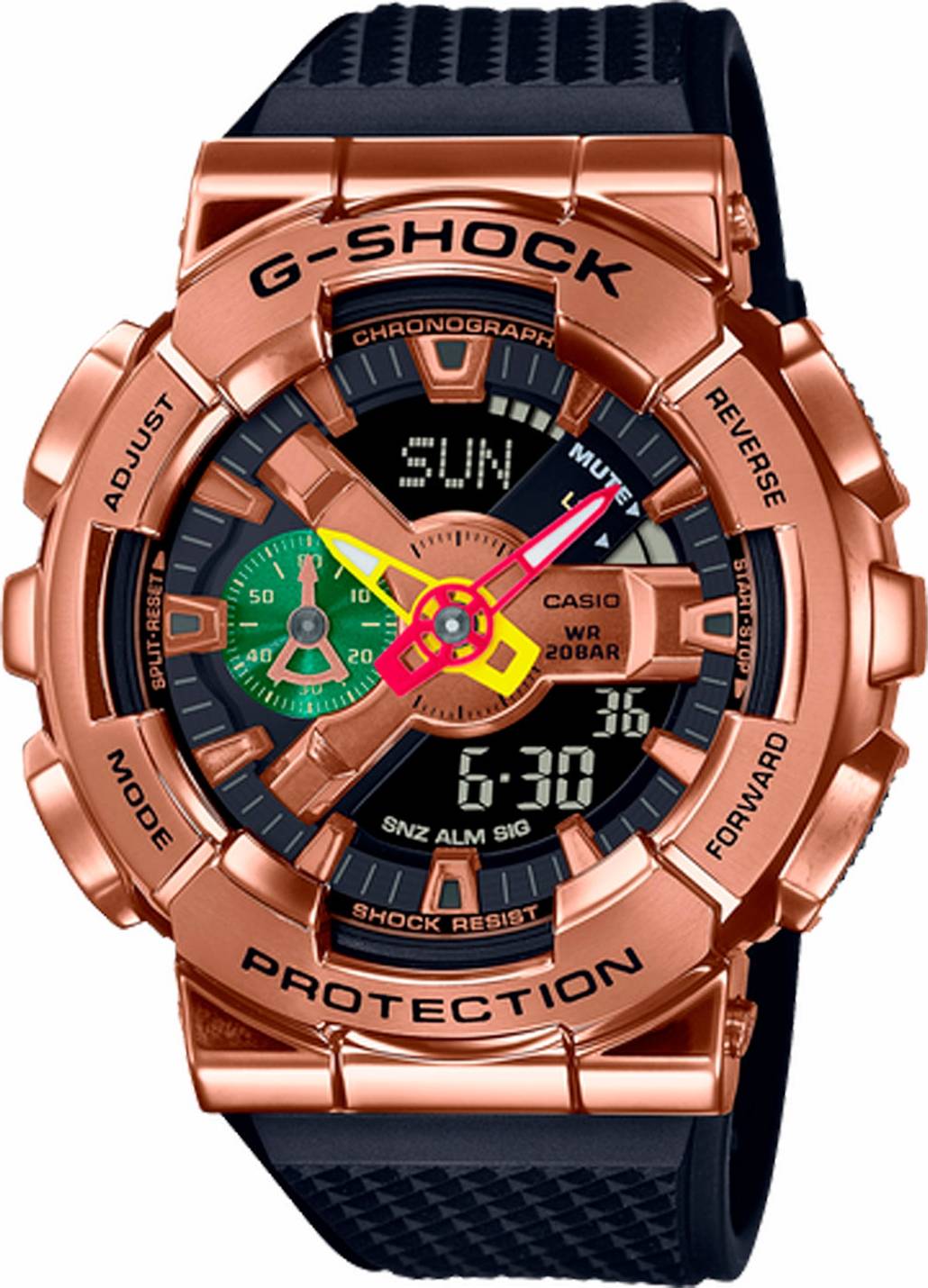 Gshock metal G-Shock X Rui Hachimura Metal Covered Watch