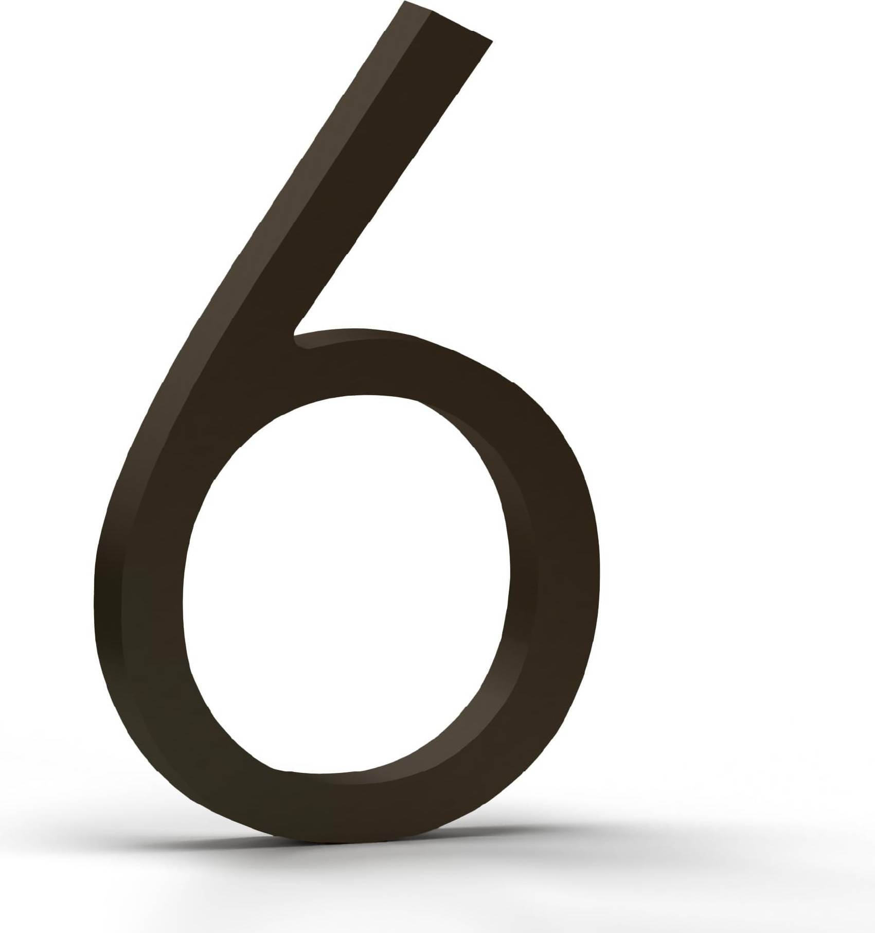 House Numbers 5 Inch Wall Mounted