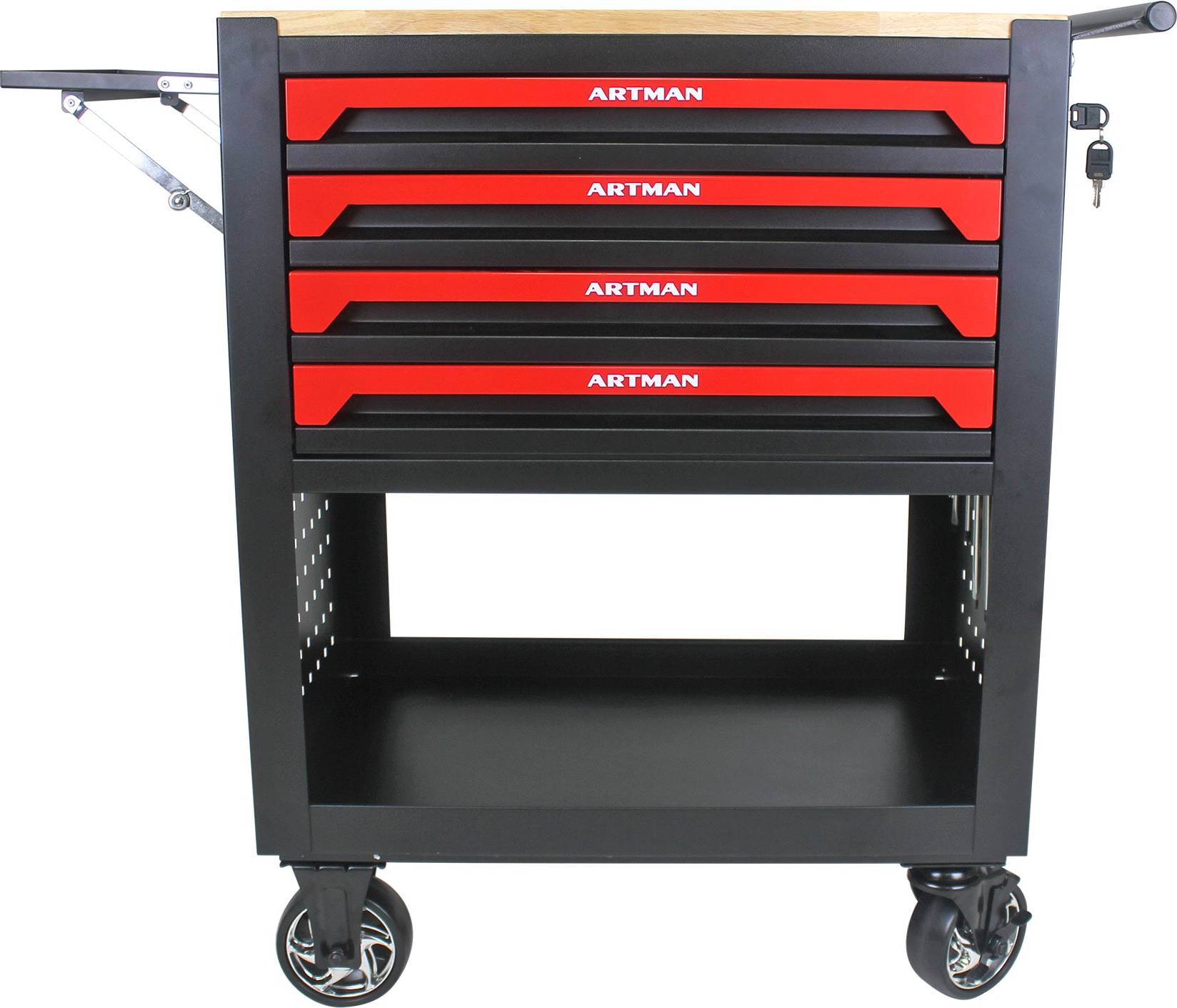 Tool cart GDFSTUDIO 4 Drawers Multifunctional Tool Cart