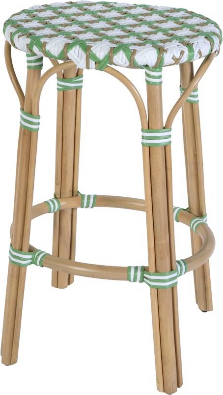 Butler Ballito 30 Oval Rattan Bar Stool
